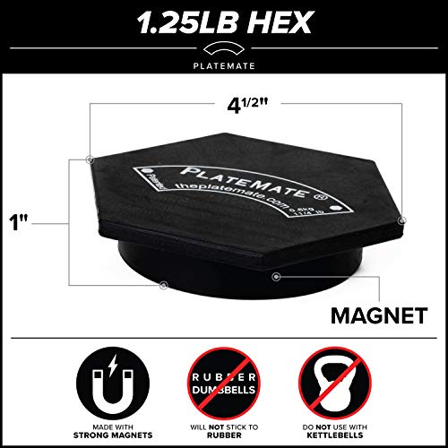 Microload Pair Magnetic Weights 1.25 lbs or 2.5 lbs Hex B9518