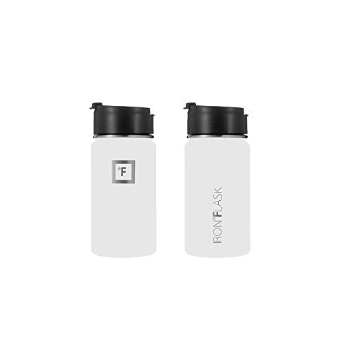 IRON °FLASK Stainless Steel Insulated Water Bottle with 3 Lids, 40 oz U19688