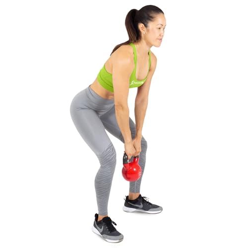 ProsourceFit Vinyl Coated Cast Iron Kettlebells A401