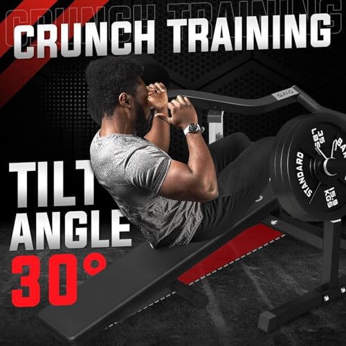 GMWD Chest Press Machine 1050LBS with Independent Converging Arms, Adjustable Bench U29223