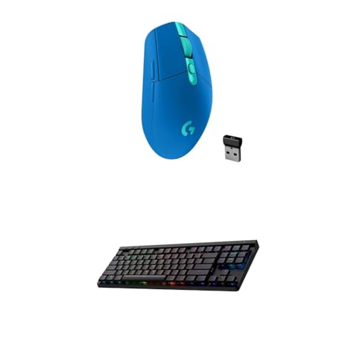 Logitech G305 LIGHTSPEED Wireless Gaming Mouse, Hero 12K Sensor, Black O4133