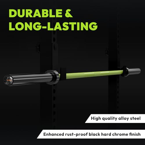 Olympic Barbell 45lb 2-inch Weight Bar for Strength Training X886729