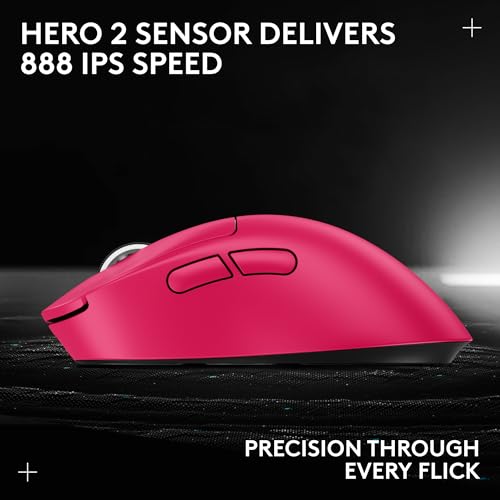 Logitech G PRO X Superlight 2 DEX Wireless Gaming Mouse, 60g, White D21215