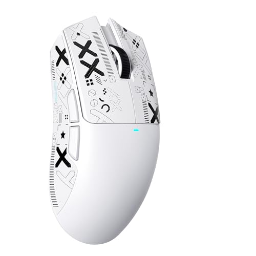 Attack Shark X11SE Wireless Gaming Mouse, Tri-Mode 22K DPI, 59g, Berry Red Y3775