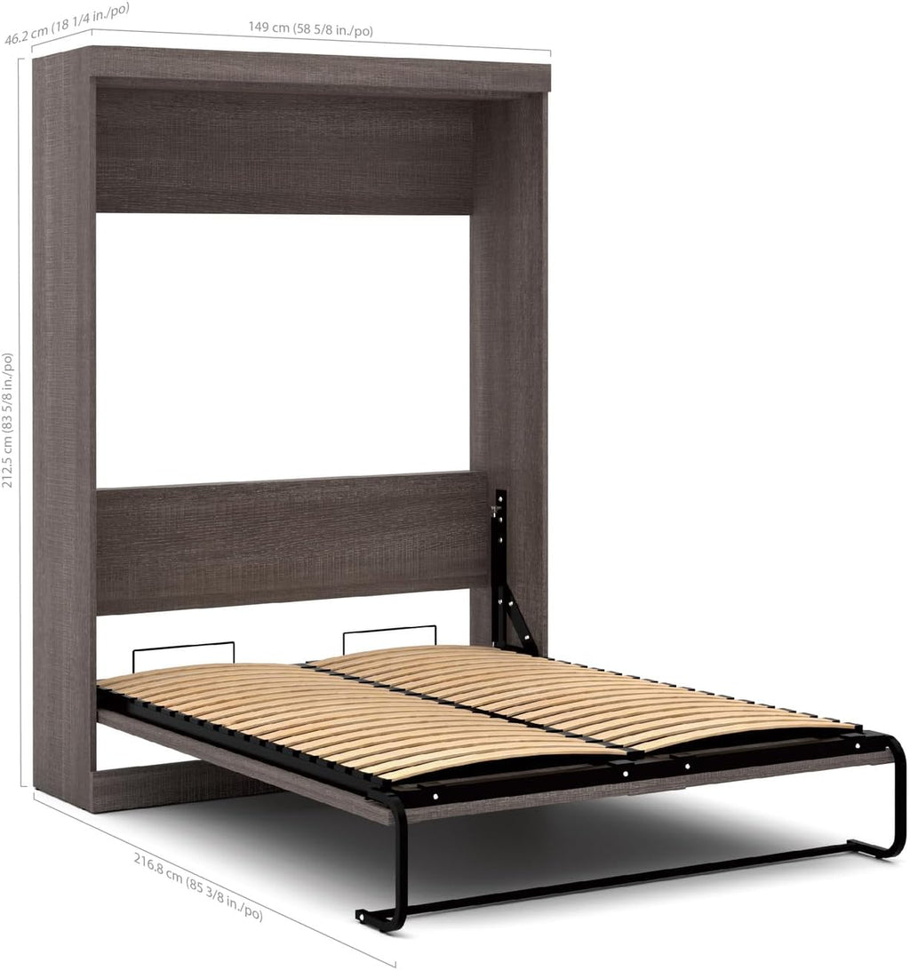 Mediterranean Mingle 109" Full Wall Bed Kit, Bark Gray L994