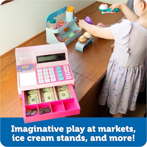 Learning Resources Pretend & Play Calculator Cash Register Toy for Kids H91438