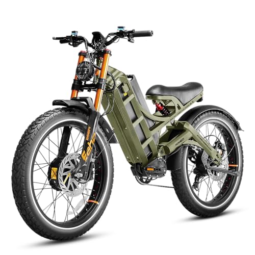 Romeo Pro 3 Electric Bike for Adults 5000W Dual Motor 60V 80Ah Fat Tire Full Suspension I27752
