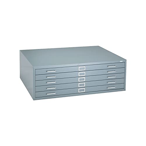 Safco Products 4997WHR Flat File Closed Base for 5-Drawer, White R19808