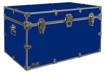 C&N Footlockers XL Graduate Storage Trunk, Steel, 32 x 18 x 18.5 Inches, Maroon R3980