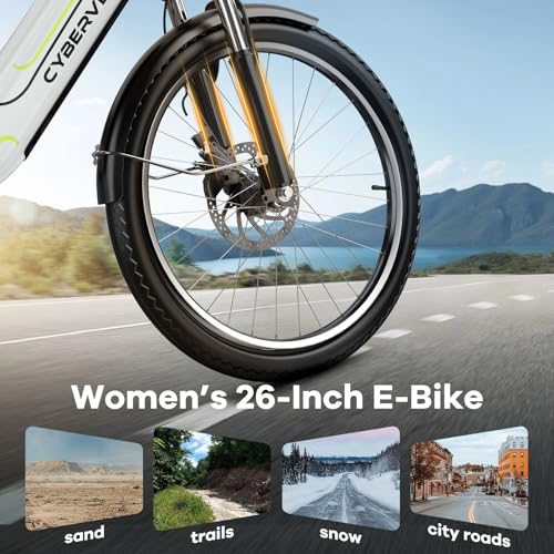 DriftGod 26" Electric Bike for Adults, 1000W Motor, 48V Removable Battery B544