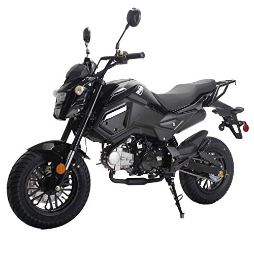 X-PRO 125cc Vader Adult Gas Motorcycle Street Bike Black S273