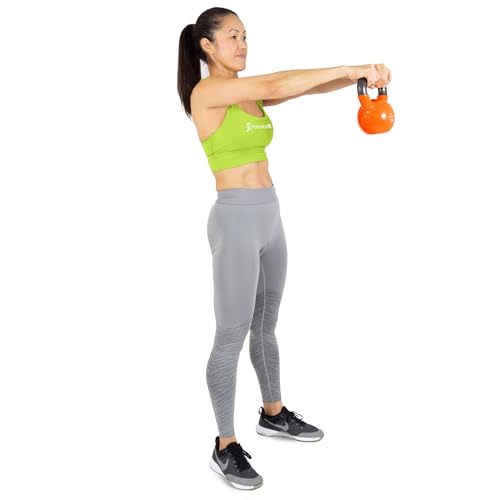 ProsourceFit Vinyl Coated Cast Iron Kettlebells A401