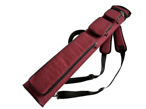 Champion Nylon/Leatherette Billiard Pool Cue Stick Hard Carrying Case Y844595