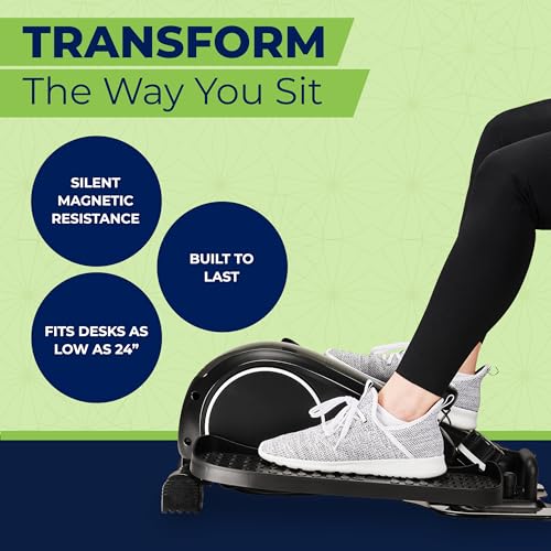 DeskCycle Ellipse Leg Exerciser Under Desk Elliptical Machine X73506