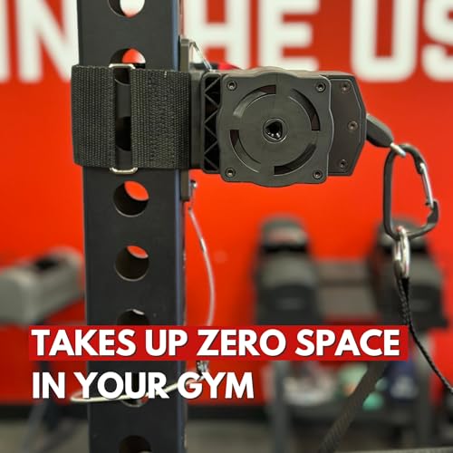 Ancore Pro Home Gym Cable Machine with Squat Rack Mount P9252
