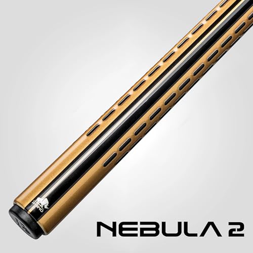 RHINO Nebula 2 Pool Cue - Carbon Fiber Shaft, Composite Butt, 12.4mm B23495