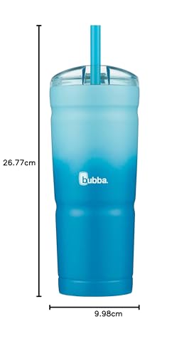 Bubba Vacuum Insulated Stainless Steel Tumbler with Straw 24oz 2 Pack X31903