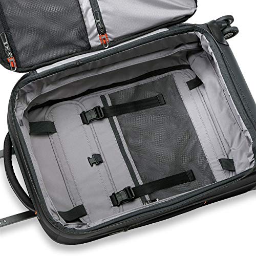 Briggs & Riley 22" Carry On Expandable Spinner - Softside Luggage, Black G487462