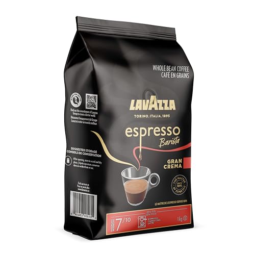 Lavazza Espresso Barista Gran Crema Whole Bean Coffee, Medium Roast, 2.2 lb Bag P593134