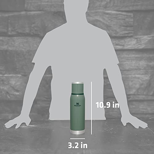 Stanley Adventure-To-Go Vacuum Bottle 25 oz Wide Mouth Insulated Stainless Steel Thermos, Blue Glow D5617