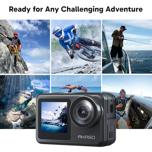 AKASO Brave 7 LE 4K Action Camera with 256GB Memory Card Bundle C607627