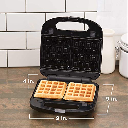 BLACK+DECKER 3-in-1 Waffle Iron, Grill and Sandwich Press, Non-Stick C361