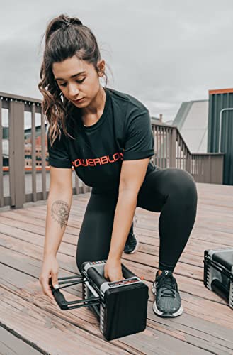 PowerBlock Elite EXP 70-90 lb. Dumbbell Kit, Stage 3 Expansion, Black Y58732