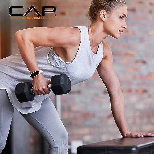 CAP Barbell Dumbbell Set with Rack 150lbs P25267