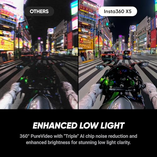 Insta360 X5 Essentials Bundle Waterproof 8K 360° Action Camera I4343