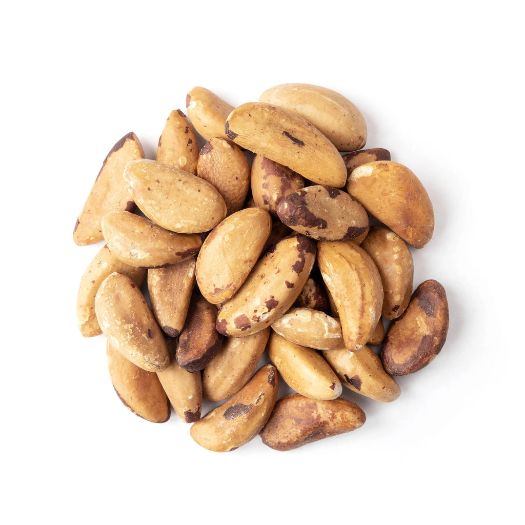 Organic Dry Roasted Brazil Nuts with Himalayan Salt, 4 Pounds by Food to Live U1012