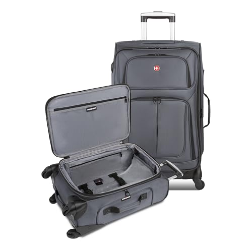 SwissGear Sion Softside Expandable Luggage, Black, 29-Inch C81483