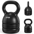 TopMade Adjustable Cast Iron Kettlebell Set for Home Gym Workout C247925