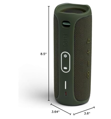 JBL FLIP 5 Waterproof Portable Bluetooth Speaker, Black T686