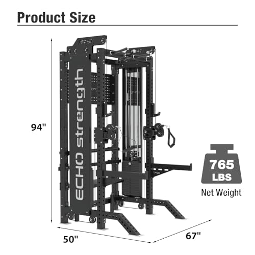 Commercial Functional Trainer Cable Machine with Dual Weight Stacks E209