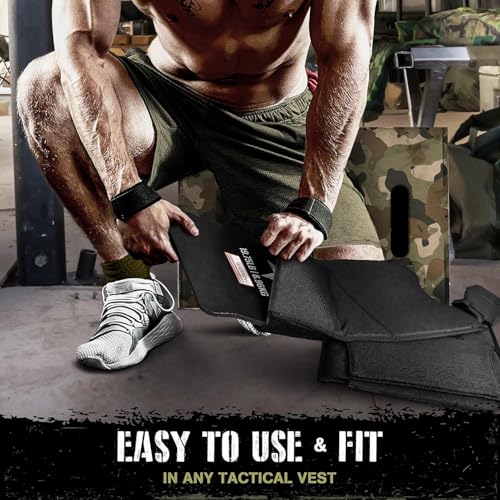 Yes4All Weight Vest Plates 5.75-19.75LB Pairs, Curved Ergonomic Design T472741