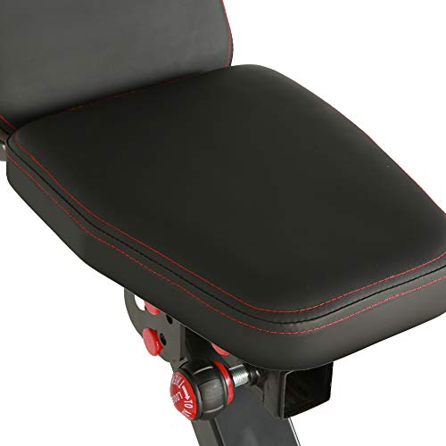 Fitness Reality 2000 Super Max XL Adjustable Weight Bench for Incline Decline Strength Training P8776