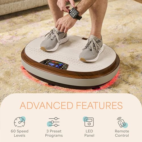 Lifepro Vibration Plate Machine for Full Body Workout & Recovery E9106