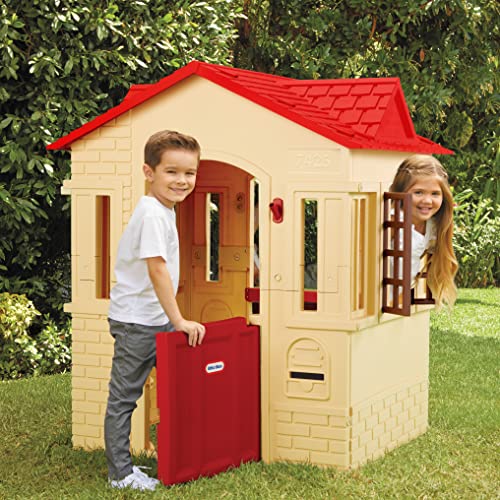 Little Tikes Cape Cottage Pretend Princess Playhouse for Kids, Pink P455