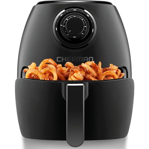 CHEFMAN Multifunctional Digital Air Fryer Rotisserie Dehydrator Convection Oven, 10L, Black B811909
