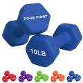 Neoprene Dumbbell Hand Weight Pairs for Home Gym Exercise N796