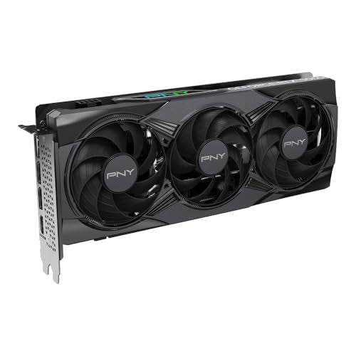 PNY NVIDIA GeForce RTX 5060 8GB ARGB Overclocked Triple Fan Graphics Card V241023