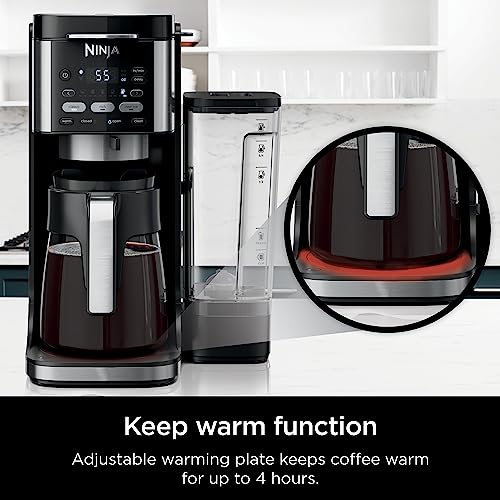 Ninja DualBrew Pro Specialty 12-Cup Coffee Maker with K-Cup Combo, Single Serve & Drip, Permanent Filter Included U419373