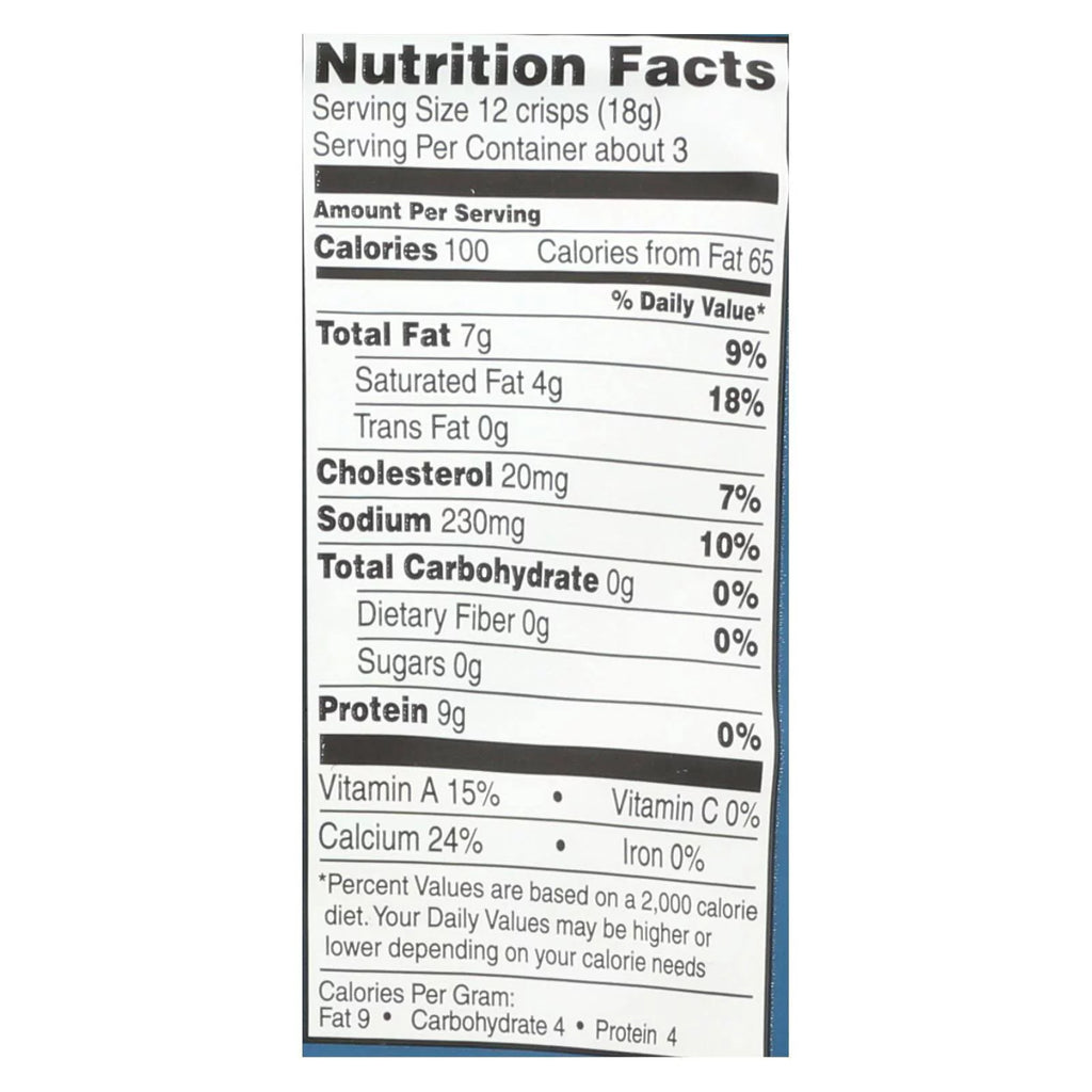 Parm Crisps Original Parmesan Cheese Crisps, 12 Pack L791346