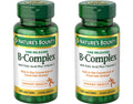 Nature's Bounty B-Complex With Folic Acid Plus Vitamin C Tablets 125 ea (Pack of 2)