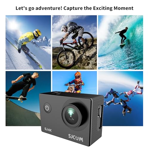 SJCAM SJ4000 Pro 4K Action Camera with 3-Axis EIS Stabilization S63406