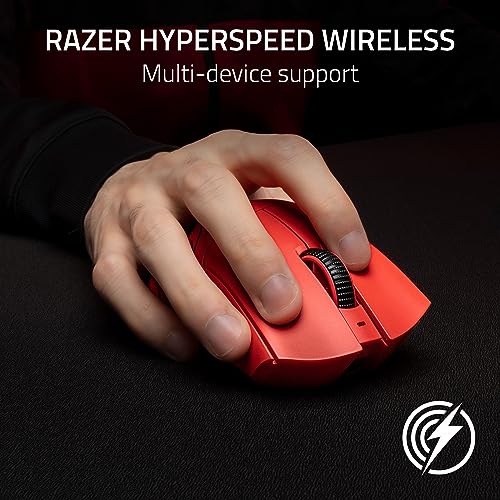 Razer DeathAdder V3 Pro Wireless Gaming Mouse, 63g Ultra Lightweight, Black B812