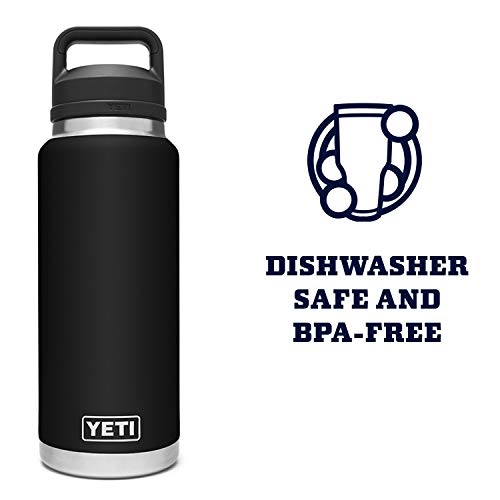 YETI Rambler 36 oz Bottle, Vacuum Insulated, Stainless Steel with Chug Cap M79550