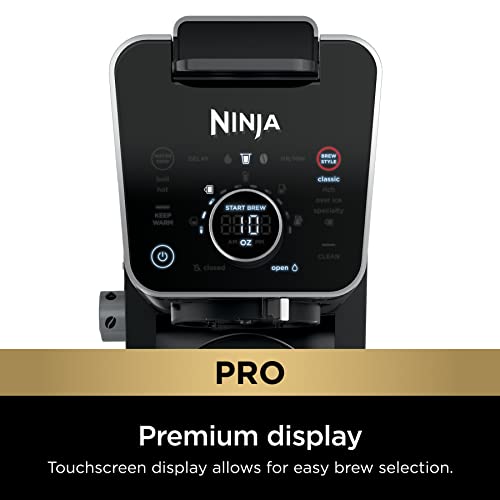 Ninja DualBrew Pro Specialty 12-Cup Coffee Maker with K-Cup Combo, Single Serve & Drip, Permanent Filter Included U419373