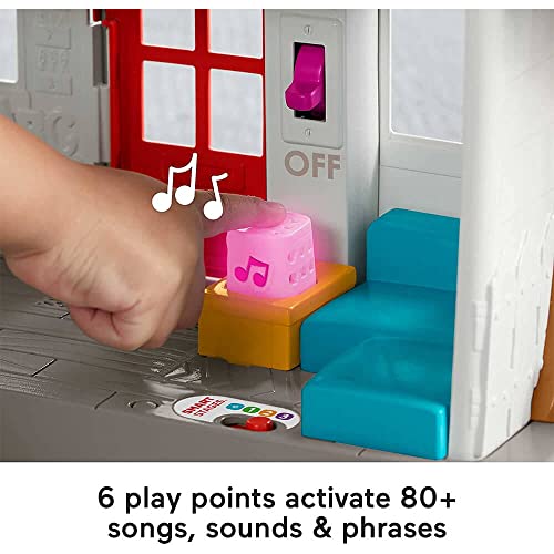 Fisher-Price Little People Friends Together Play House Set with Smart Stages N5792