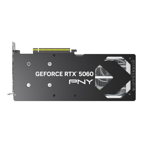 PNY NVIDIA GeForce RTX 5060 8GB ARGB Overclocked Triple Fan Graphics Card V241023